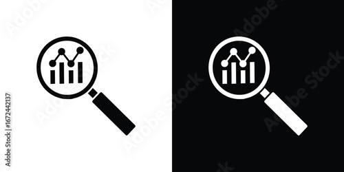 Analysis icon vector Graphic Designs. Suitable for use on web apps,