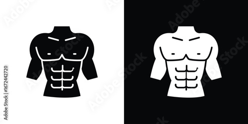 Abs icon vector Graphic Designs. Suitable for use on web apps,