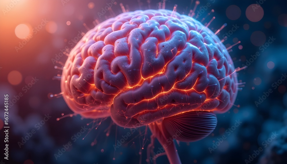 Fototapeta premium human brain cells