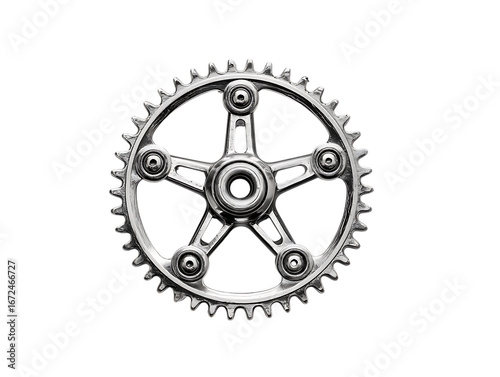Bicycle crank durable metal part