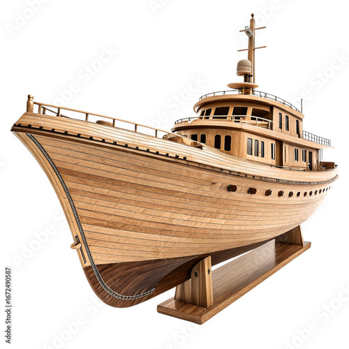 Wooden Showpiece Board Isolated on White Transparent Background – Elegant Home Decor Design