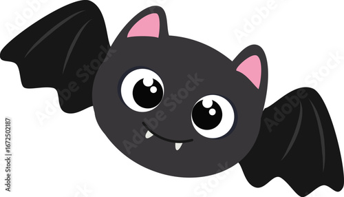 Cute Halloween Cat with pumpkins and costume