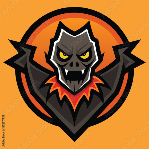 Halloween logo icon illustration