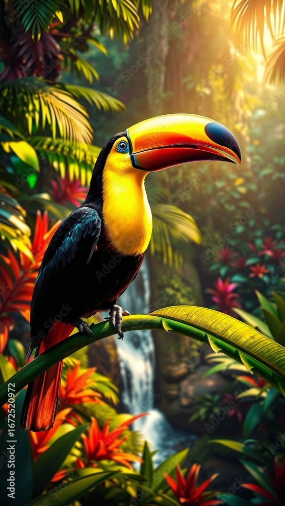 Obraz premium Toucan tropical bird