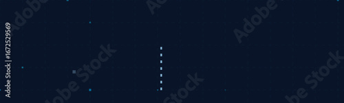 Futuristic vector tech background with abstract digital elements.