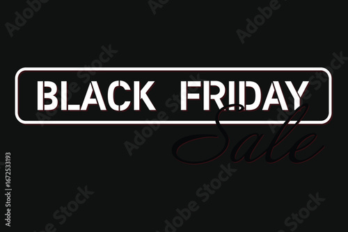Black Friday stamp vector isolated for the annual Black Friday sales event