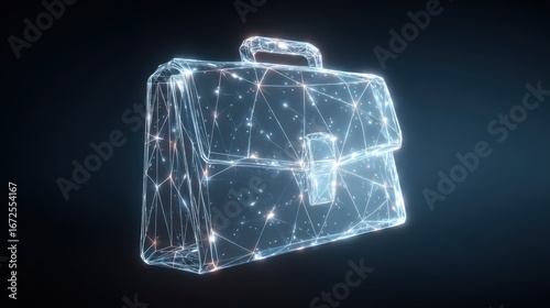 Abstract briefcase
