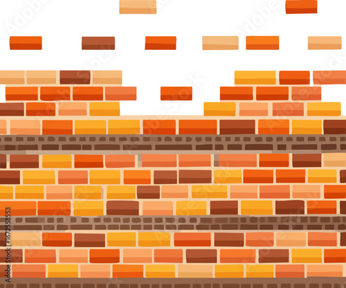 red brick wall