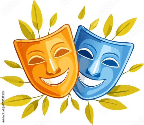 comedy and tragedy masks