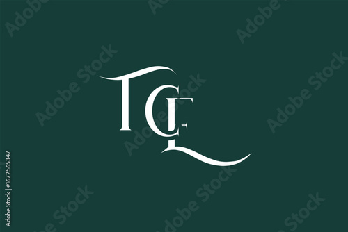 Initial TCE creative letter logo design. Elegant Monogram Logo Design with Decorative Elements and Typography