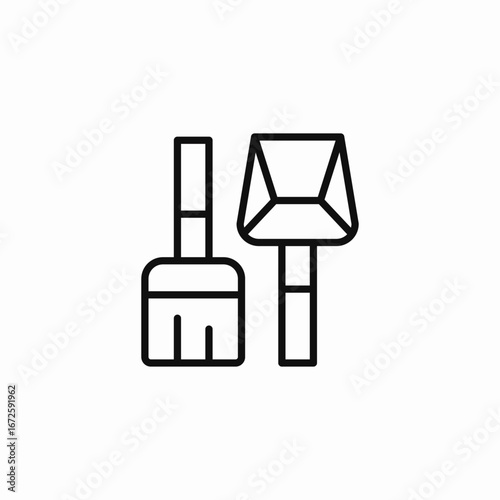 nail polish set icon sign vector