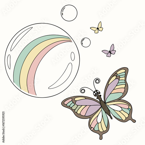Iridescent 3D Metaball – Abstract Holographic Glass Shape with Rainbow Gradient