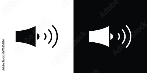 Volume icon design vector collection. flat icons.