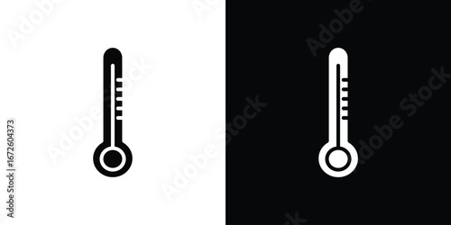 Temperature icon design vector collection. flat icons.
