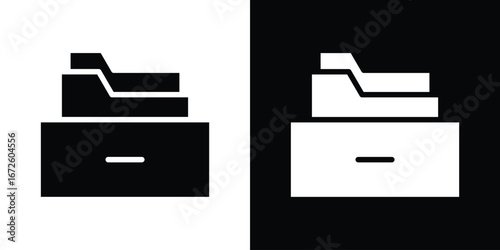 Store files icon design vector collection. flat icons.