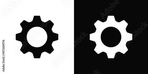 Settings icon design vector collection. flat icons.