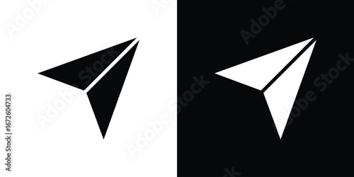 Send icon design vector collection. flat icons.