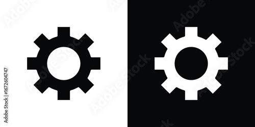 Settings button icon design vector collection. flat icons.