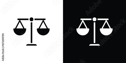 Scale icon design vector collection. flat icons.