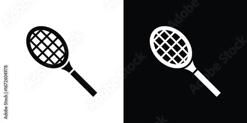 Racket icon design vector collection. flat icons.