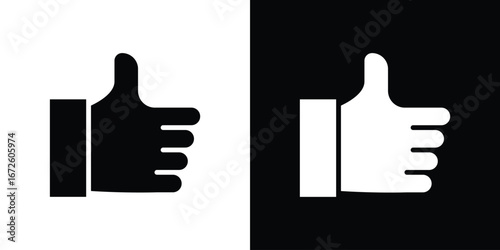 Like icon design vector collection. flat icons.