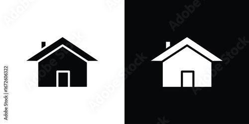House icon design vector collection. flat icons.