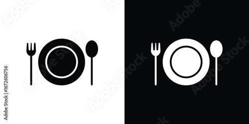 Food icon design vector collection. flat icons.