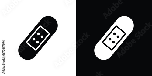 Bandage icon design vector collection. flat icons.