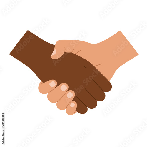 Wallpaper Mural Diverse Hands in a Firm Handshake Symbol of Unity and Agreement Torontodigital.ca