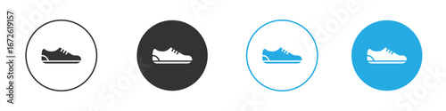Shoes icon for app and web design. Simple element illustration.