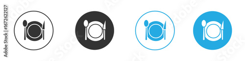 Food icon for app and web design. Simple element illustration.