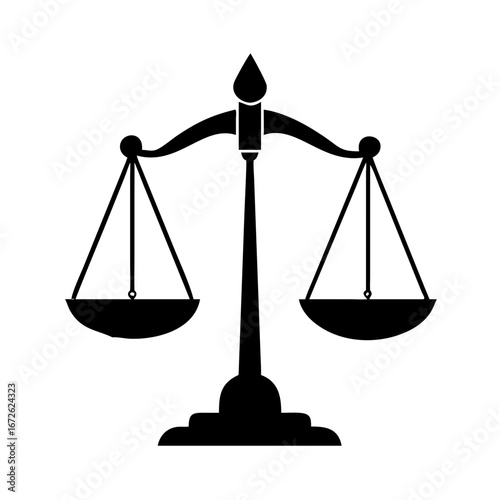 Scales of justice icon icon