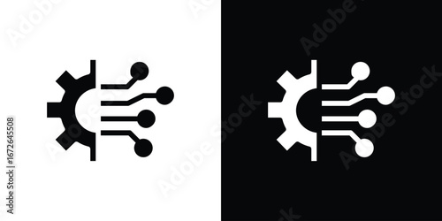 Transform icon for web design. solid vector icons