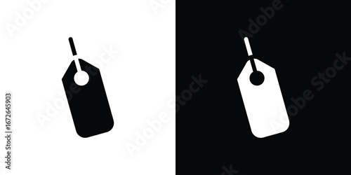 Tag icon for web design. solid vector icons