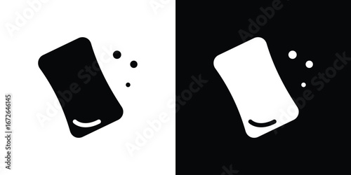 Soap icon for web design. solid vector icons