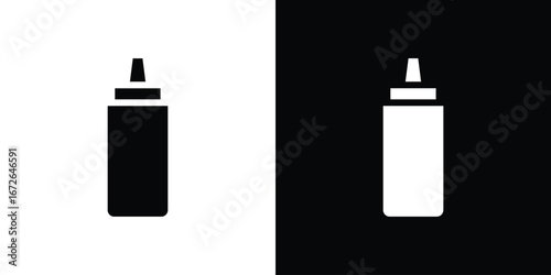 Sauce icon for web design. solid vector icons
