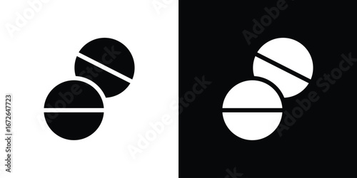 Medicine icon for web design. solid vector icons