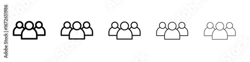 people icon for graphic designs. Icon vector design