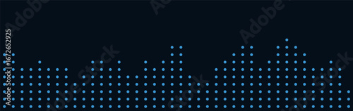 Dynamic vector tech background with abstract dot patterns and dark tones.