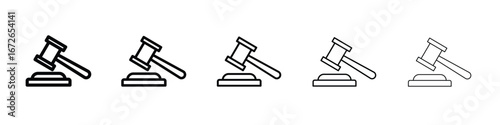 Law icon for graphic designs. Icon vector design