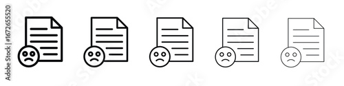 Complaint icon for graphic designs. Icon vector design