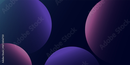dark blue and purple circle background perfect combination of modern three dimensional earth.