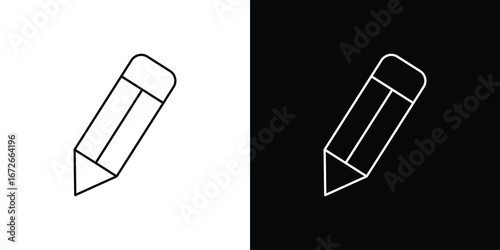Pencil icon Lineal Style Vector Illustration. Vector symbol pictogram