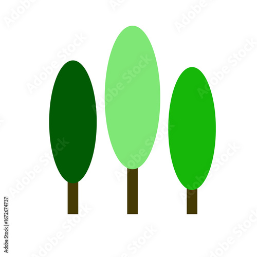 vector illustration of a tree