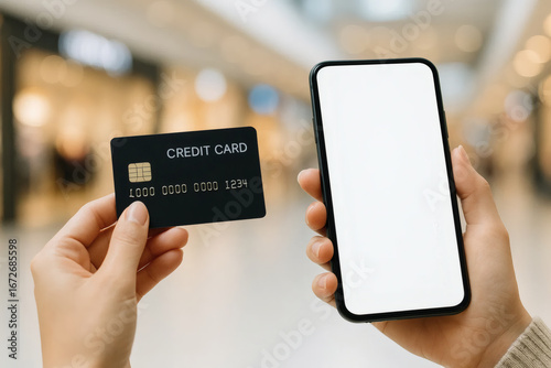 Credit card and smartphone payment