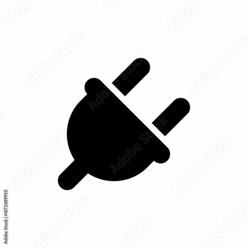 electricity plug icon sign vector