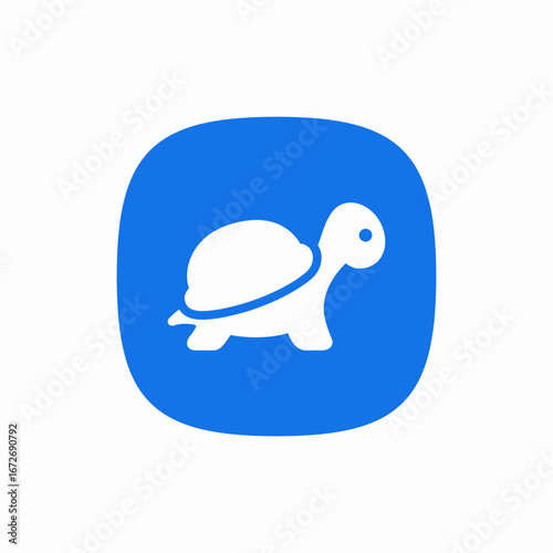 turtle animal icon sign vector