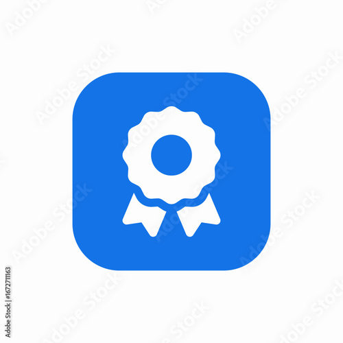 award badge icon sign vector