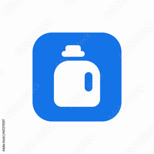 detergent laundry icon sign vector