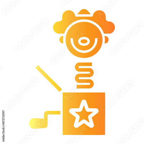 clown Gradient icon